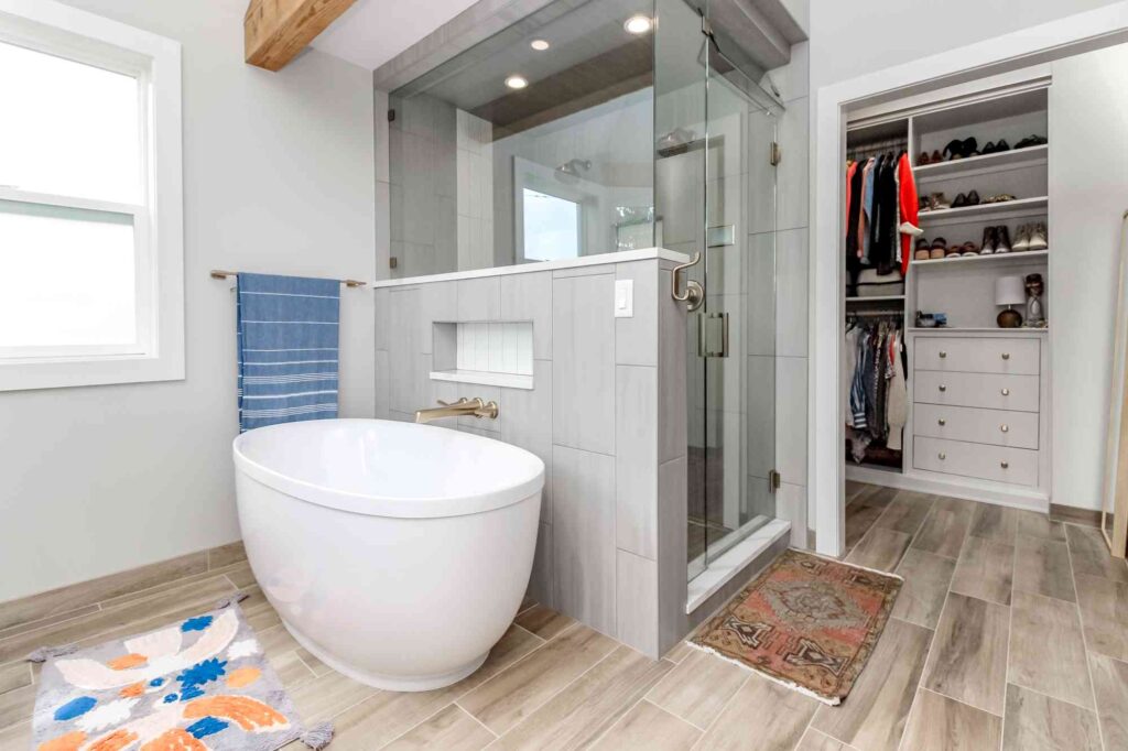 Renovate Design Build West Seattle Bathroom tub and shower