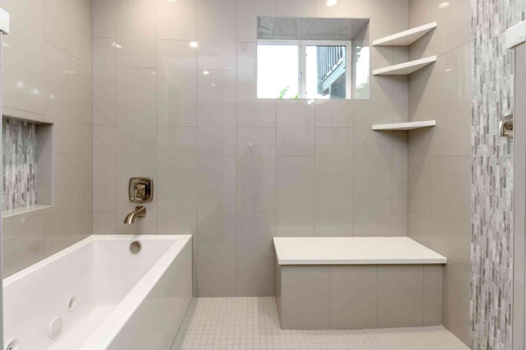 Renovate Design Build Beacon Hill Home Bathroom tub shower